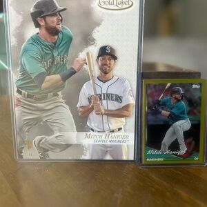 2 card lot of Mariners legend Mitch Haniger!